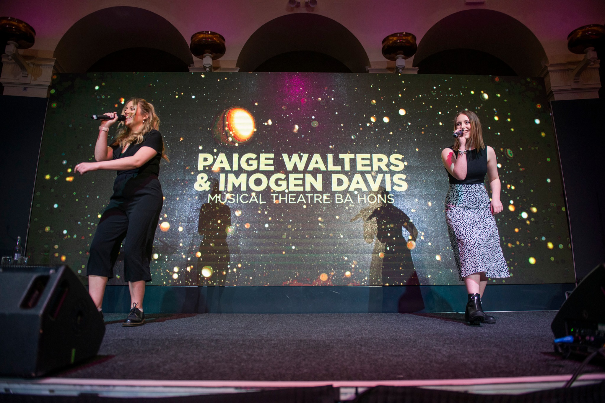 Paige Walters & Imogen Davis singing