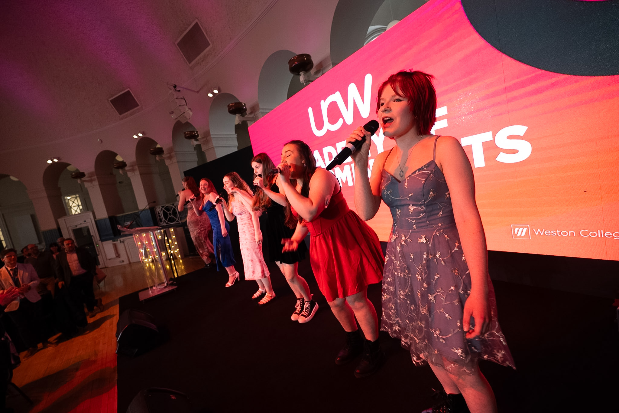 Performers at the UCW Awards