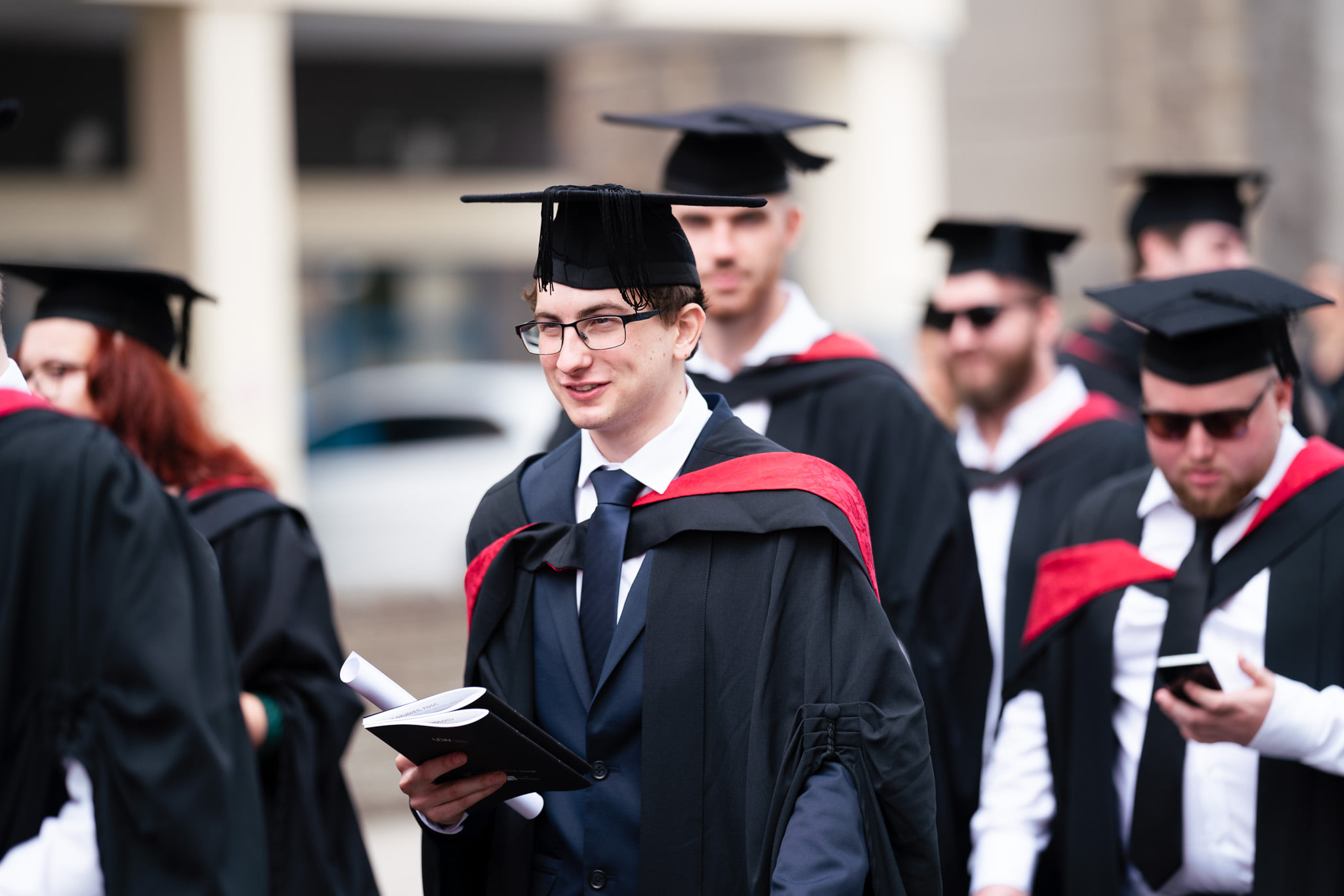 Stundent at graduation