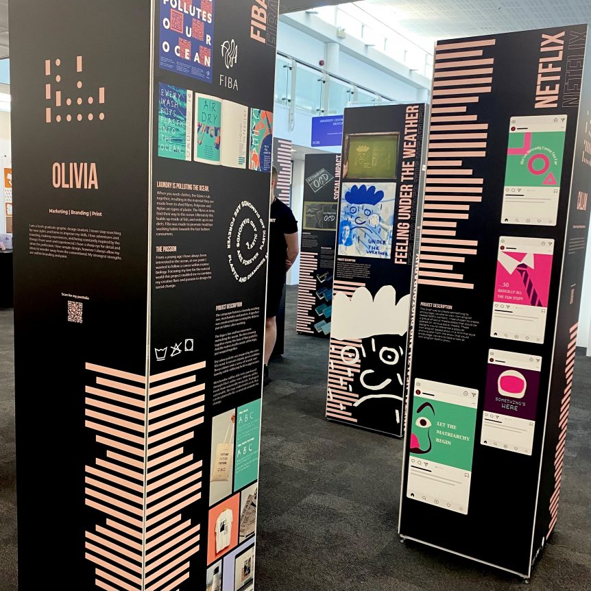 Graphic Design Students Exhibition at New Designers