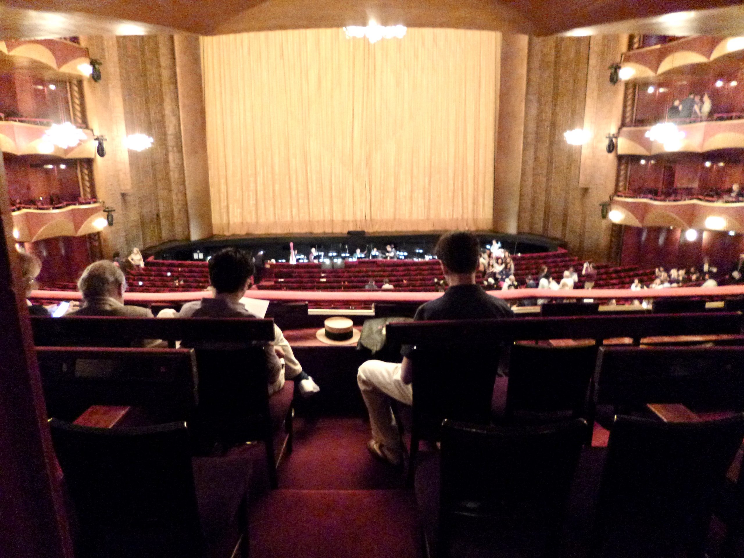 theater view from middle section