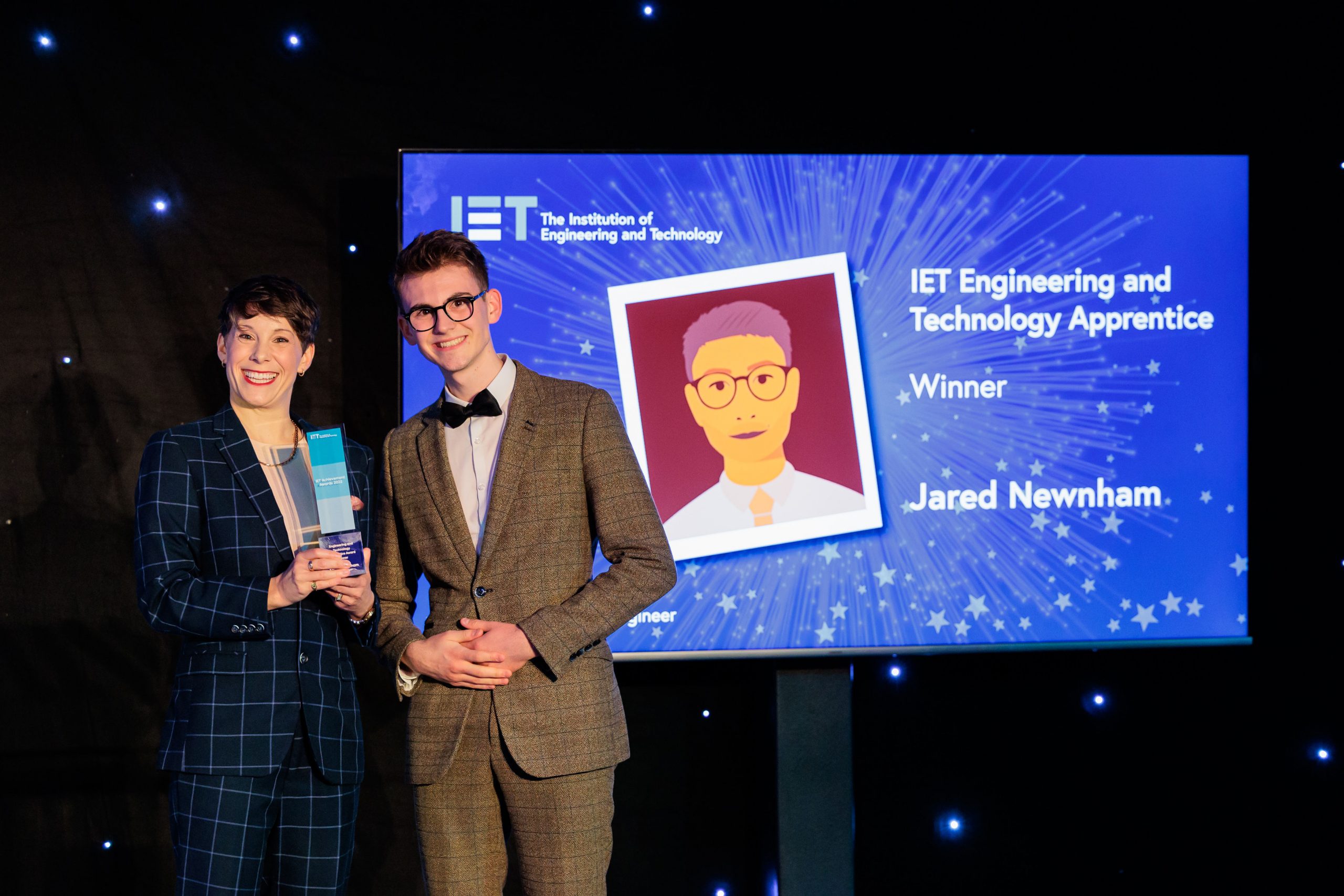 Featured image for “Jared named IET’s Engineering and Technology Apprentice winner”