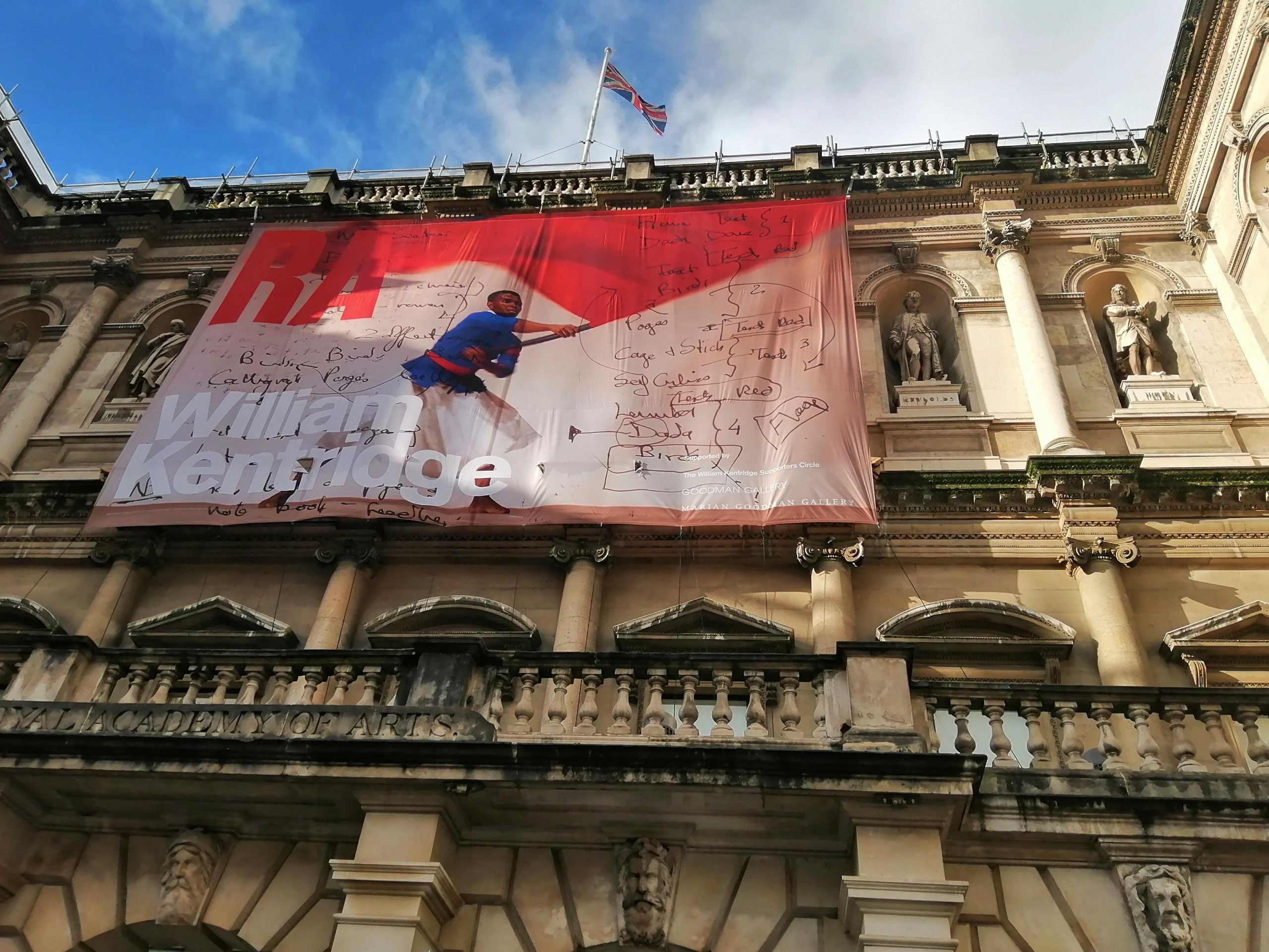 William Kentridge exhibition at the Royal Academy of Art