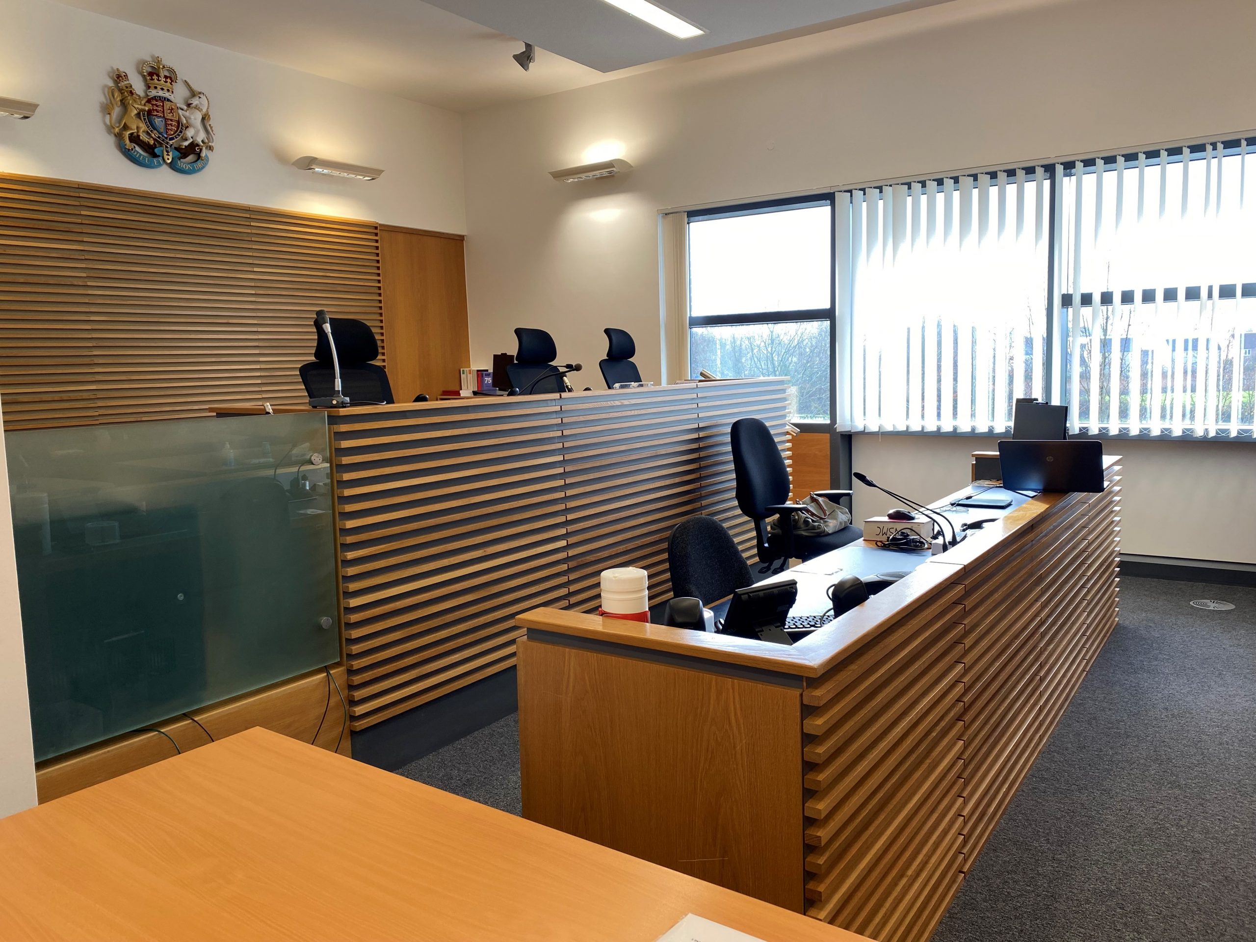 North Somerset Magistrates Court during Uniformed and Public Services trip