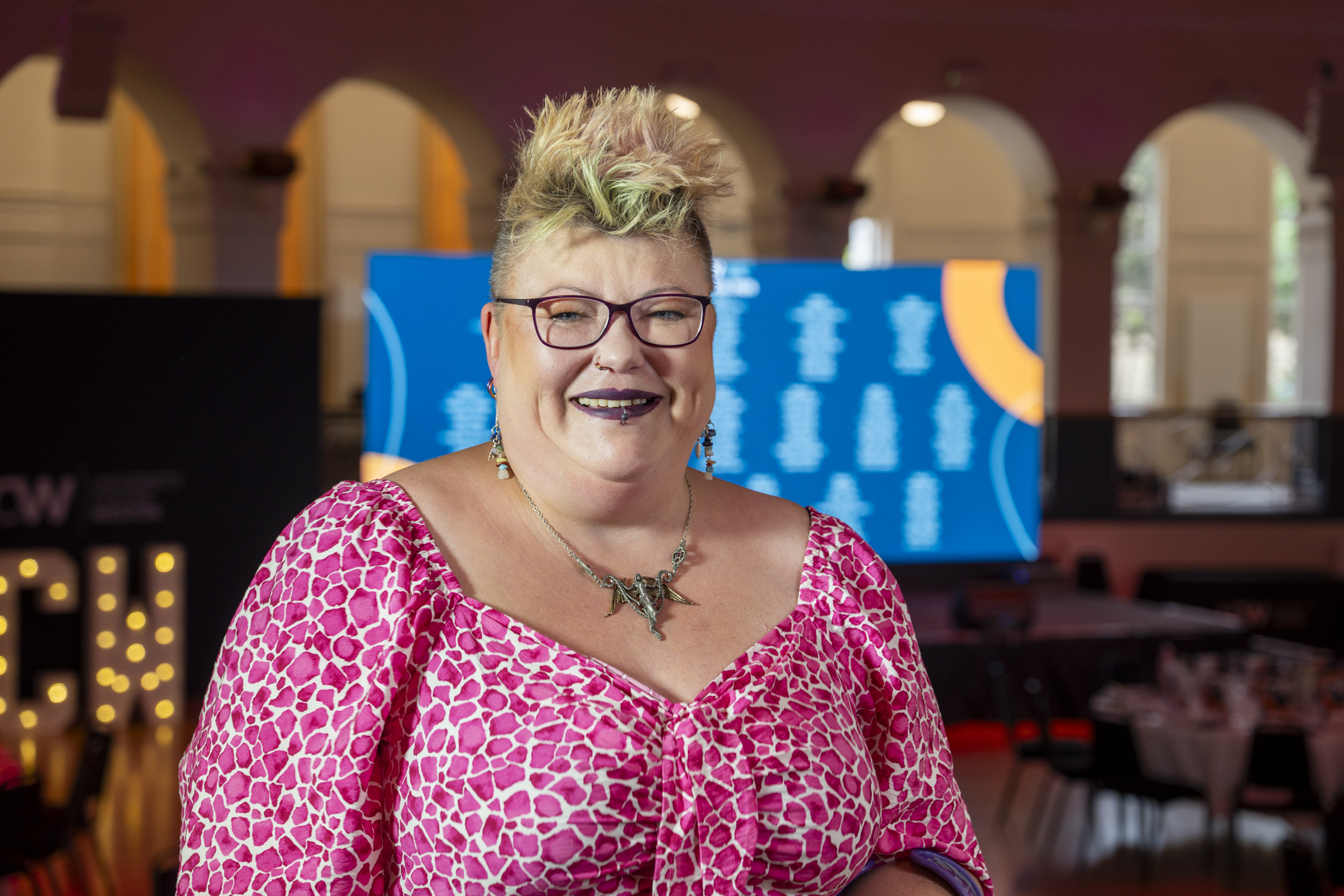 Beccy at the UCW Awards