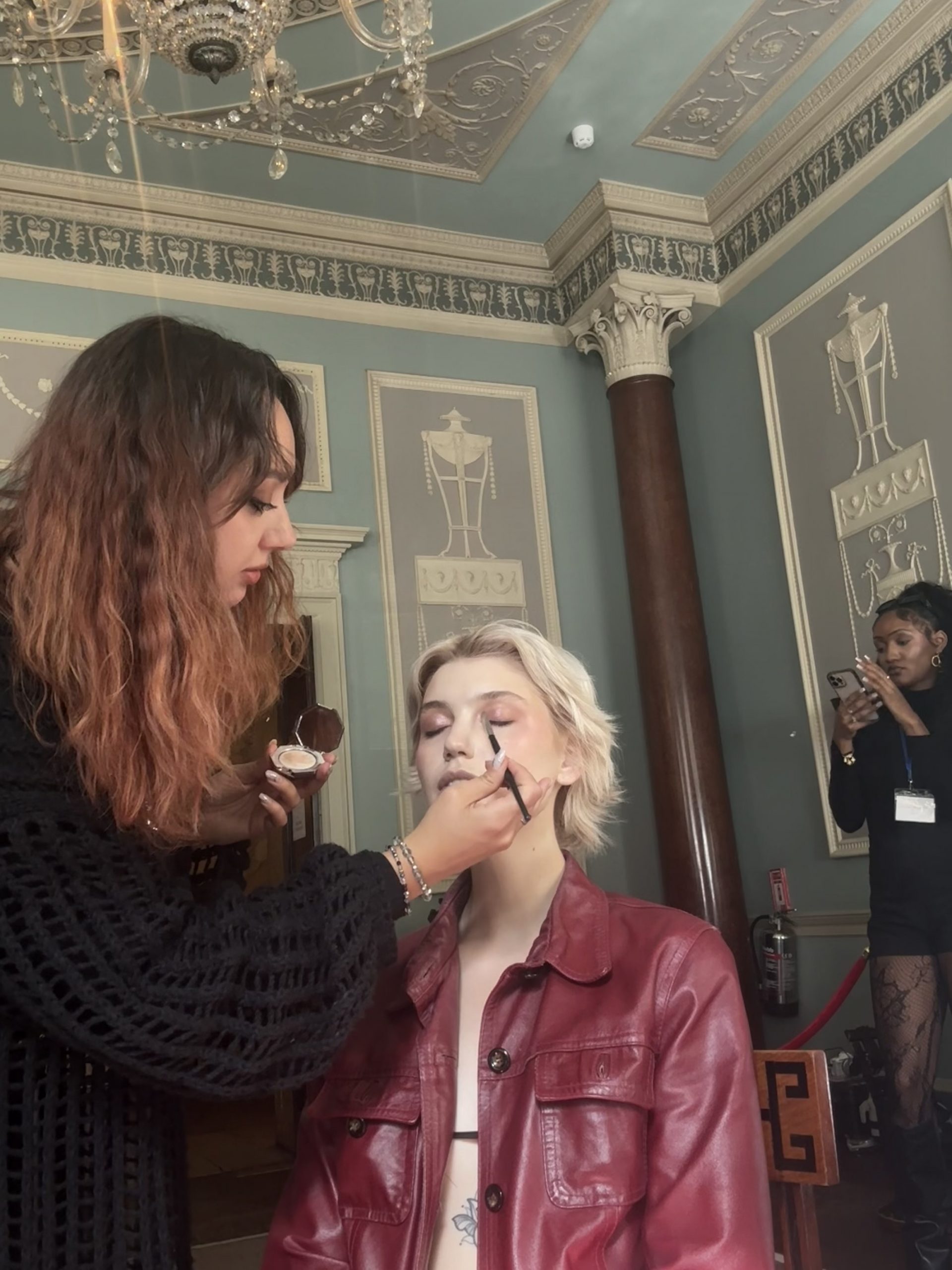 Yana at the London Fashion Week