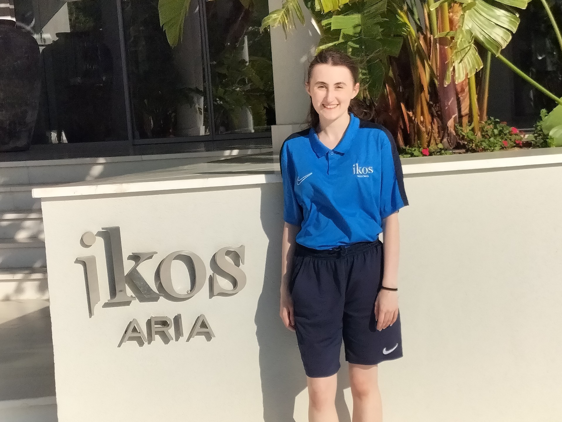Charli at Ikos Aria