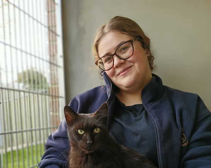 Grace at the RSPCA