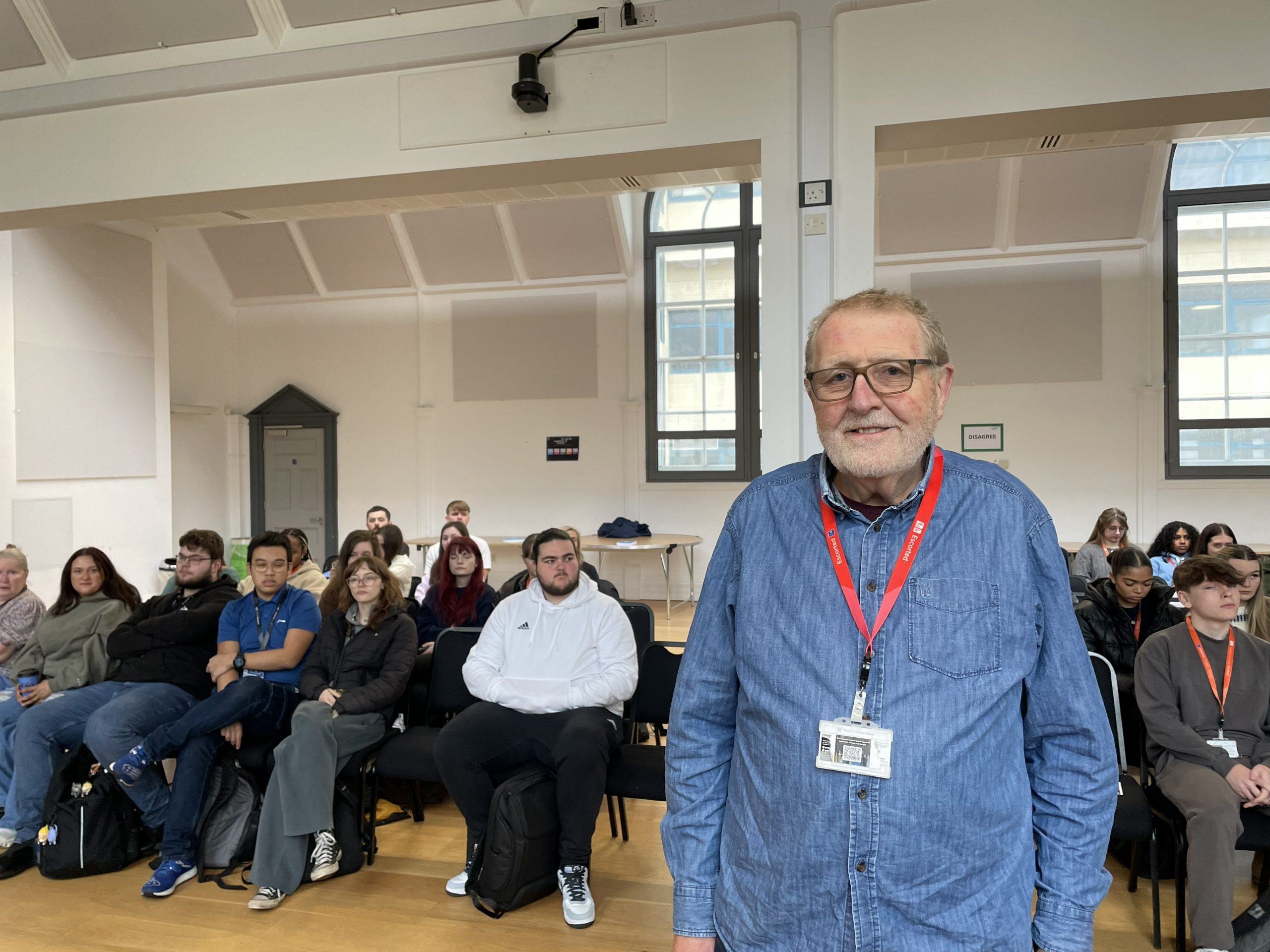 Tony Jay at the guest lecture