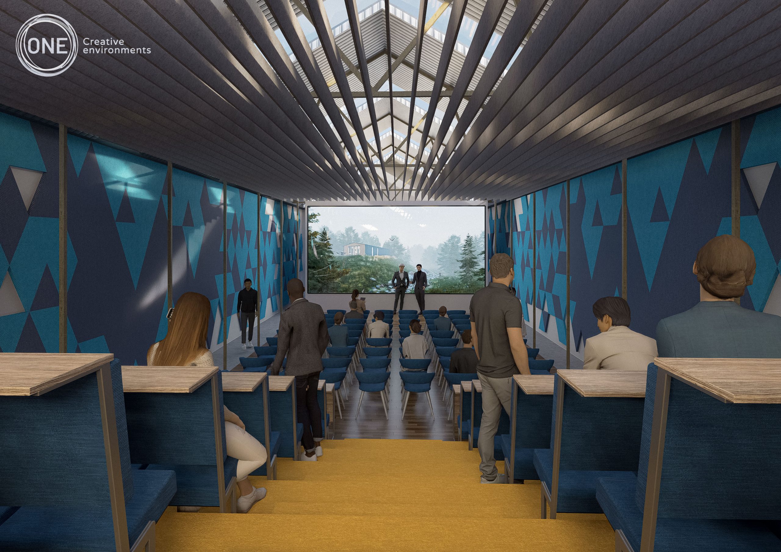 Concept rendering of Conference Room