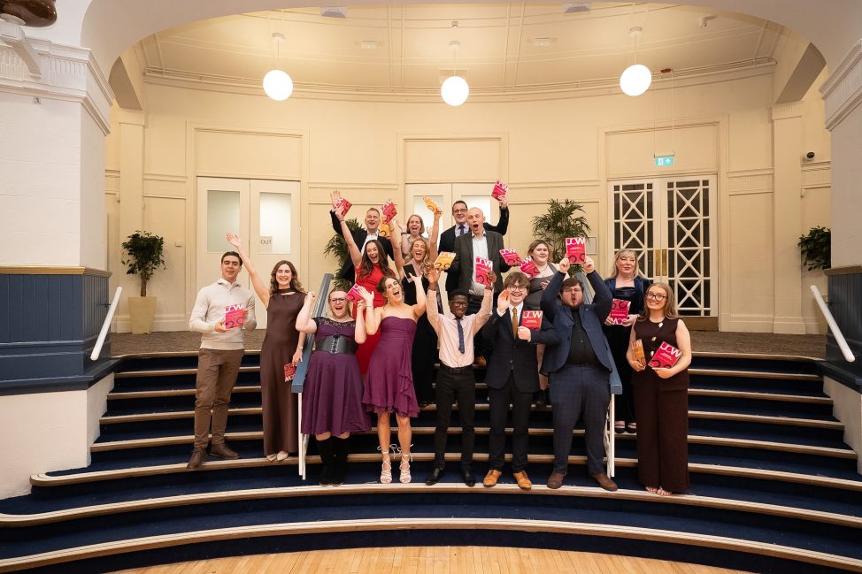 UCW Award Winners celebrating