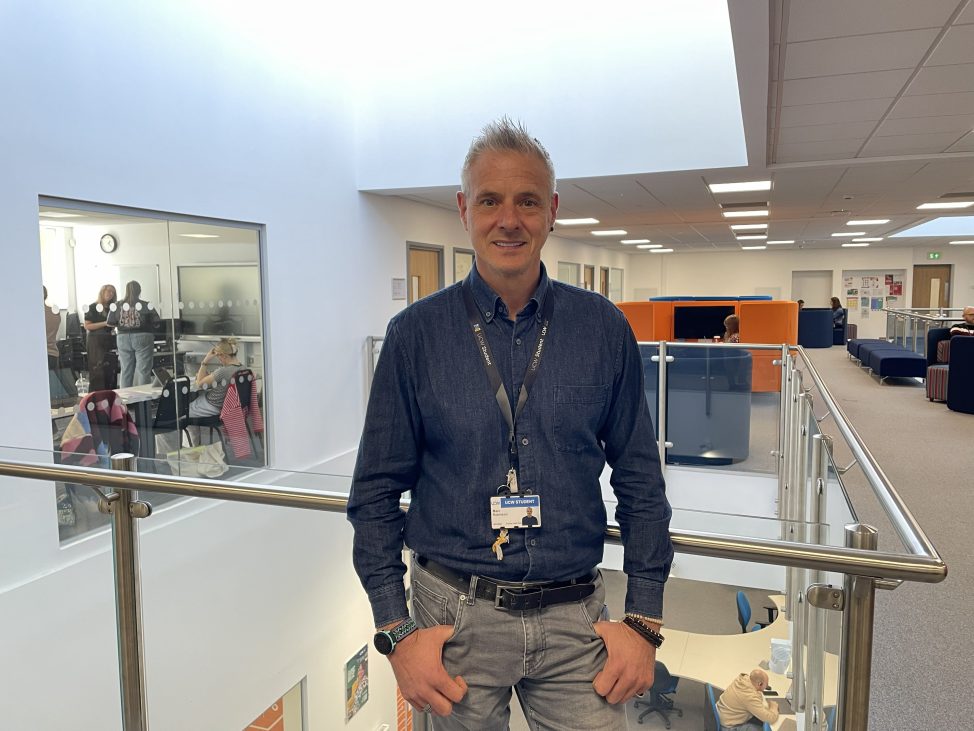 Marc at UCW's Winter Gardens campus