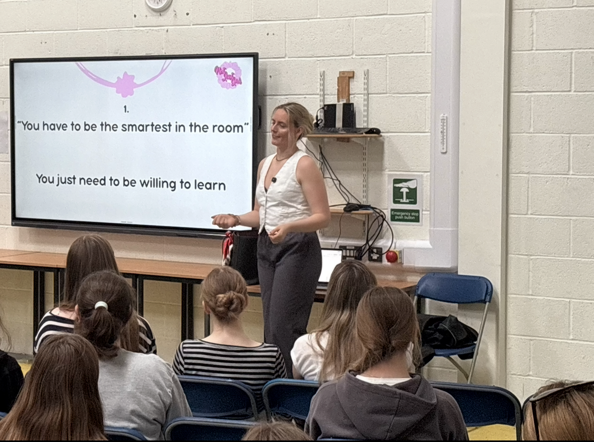 Featured image for “Alumni Becky Supports Women in STEAM”